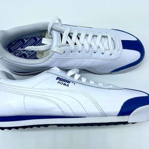 - Puma Roma Basic Retro 2 Men’s Size US9.5 Low Sneakers(371551-01) -White/…